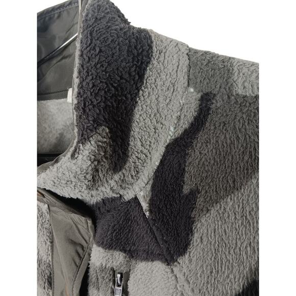 New without Tags EASEL Soft Camo Print Lined Fleece Jacket Side Pockets SZ S - Picture 15 of 16
